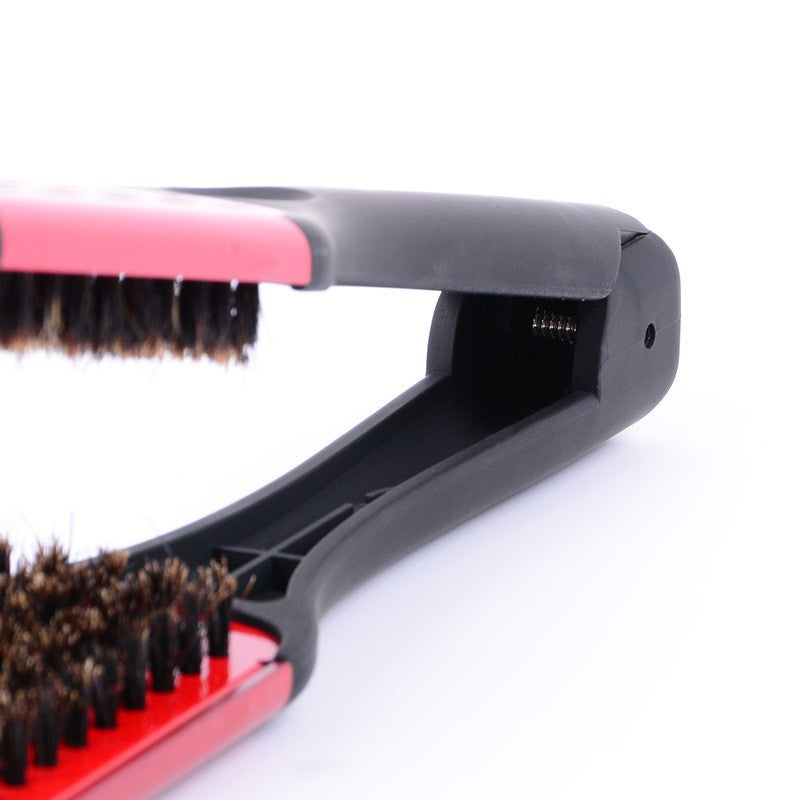 Brosses et peignes à cheveux hauts en contreplaqué pour coiffure droite et lissage