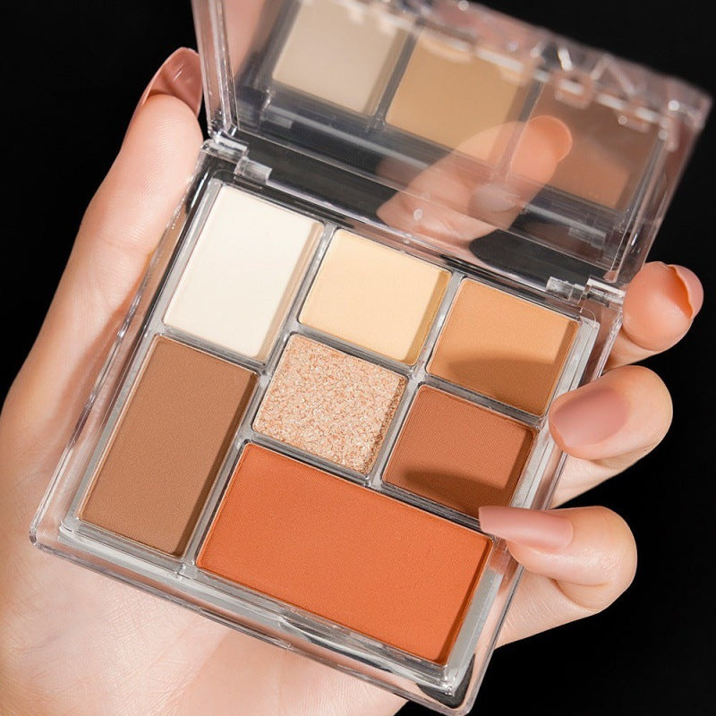 Palette de fards à paupières pour femme Disk Shadow Plate Highlight Blush Repair