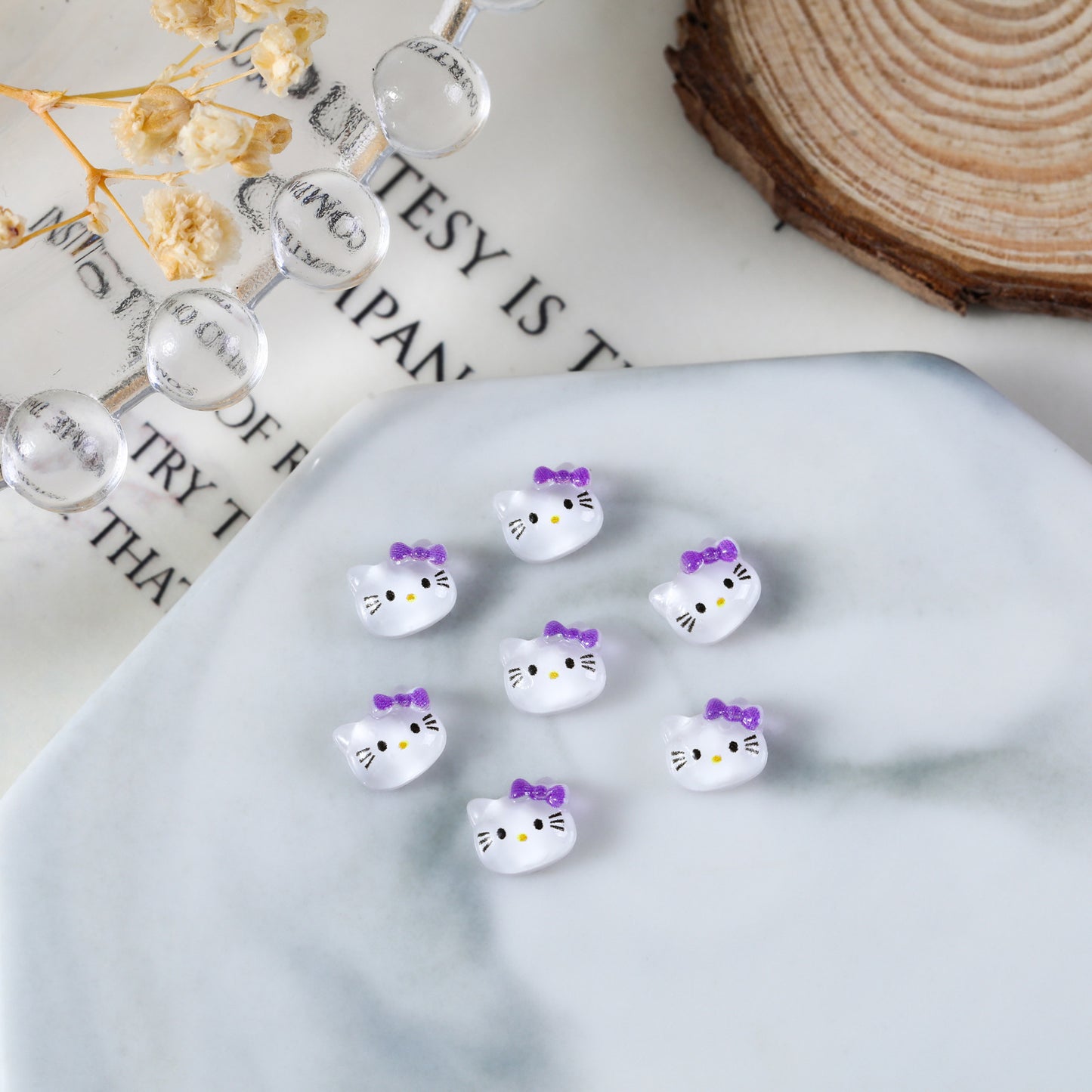 Ornament Cute Cartoon Mini Super Small Nail Care Nail Art