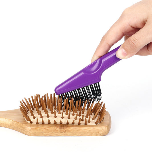 Grande brosse de nettoyage en plastique pour le nettoyage des brosses à cheveux et des peignes