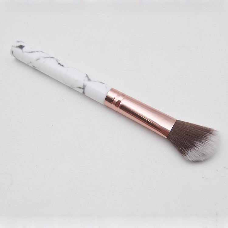 Single Marbling Highlight Brush Blush Shading Makeup Brushes Accessories