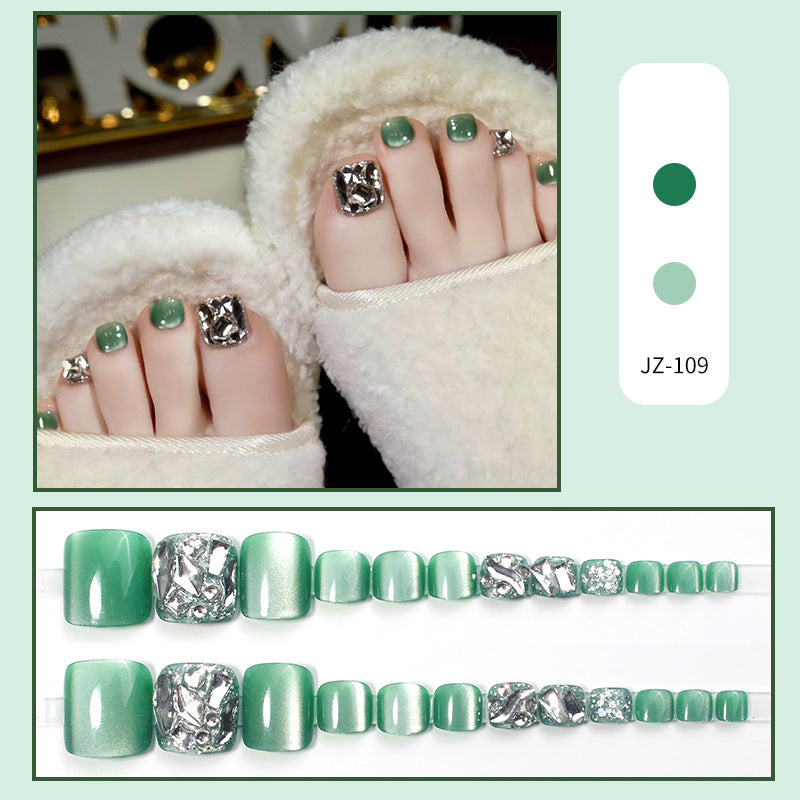 Portez un patch pour les pieds Beauty Piece amovible Nail Art