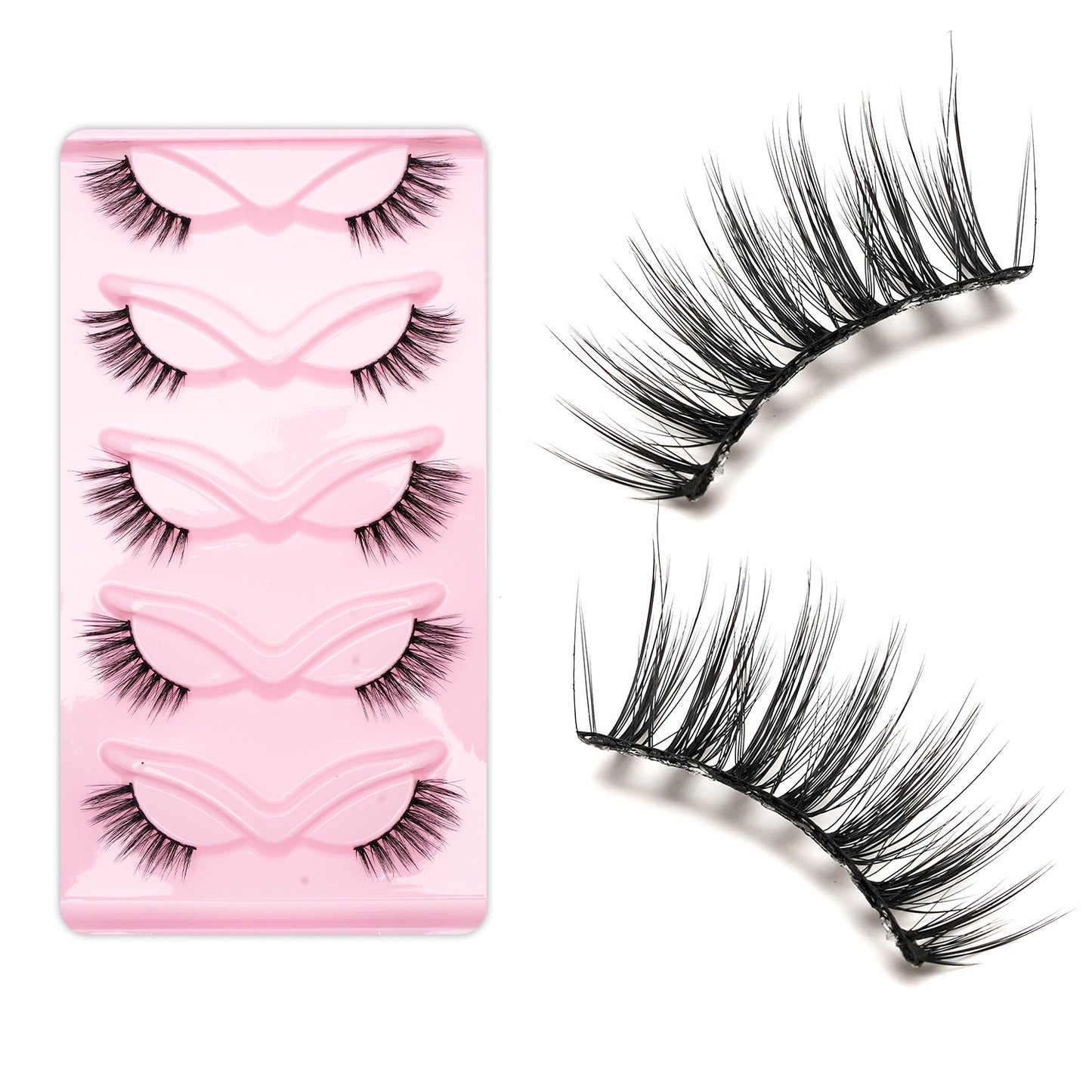 Fox Oblique Eyelashes Fluffy Thick Curl False Lashes