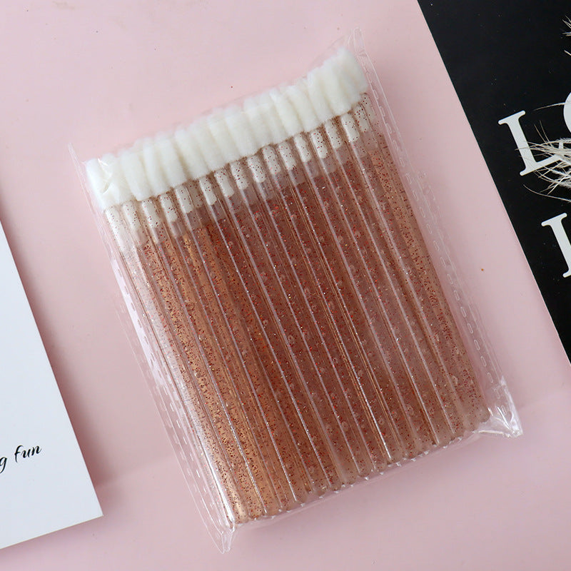 Brush Cotton Swab Solid Crystal Rod Portable Lacquer Makeup Accessories