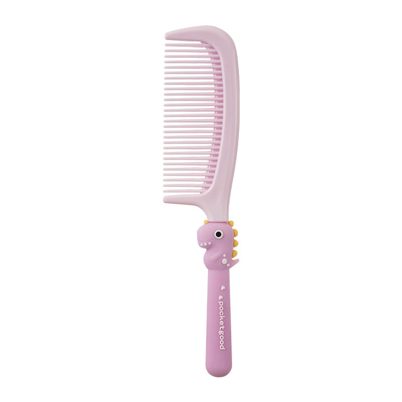 Heart Cartoon Portable Household Plastic Straight Hair Brushes & Combs