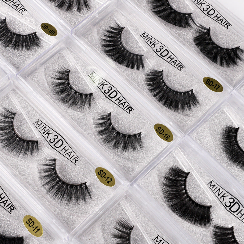 Mink Eyelash Thick Single Pair Of False Lashes