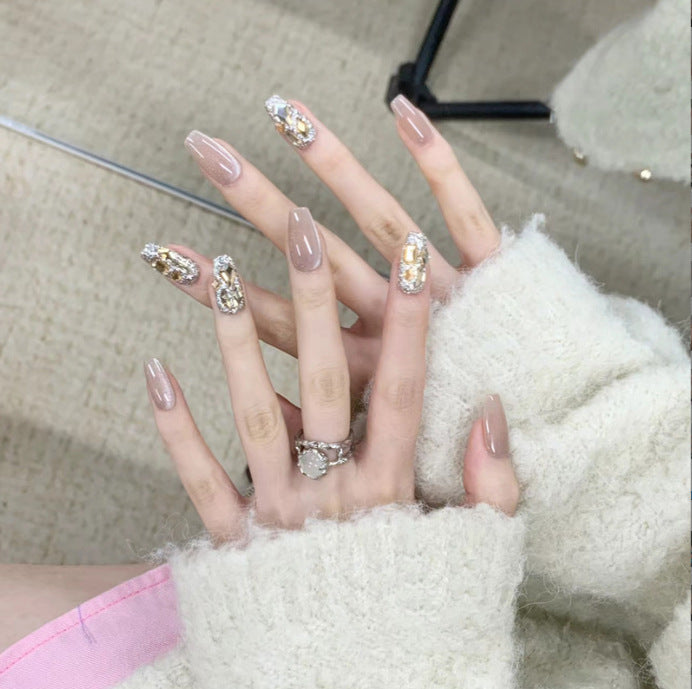 French Entry Lux Style Long Line Nail Stickers