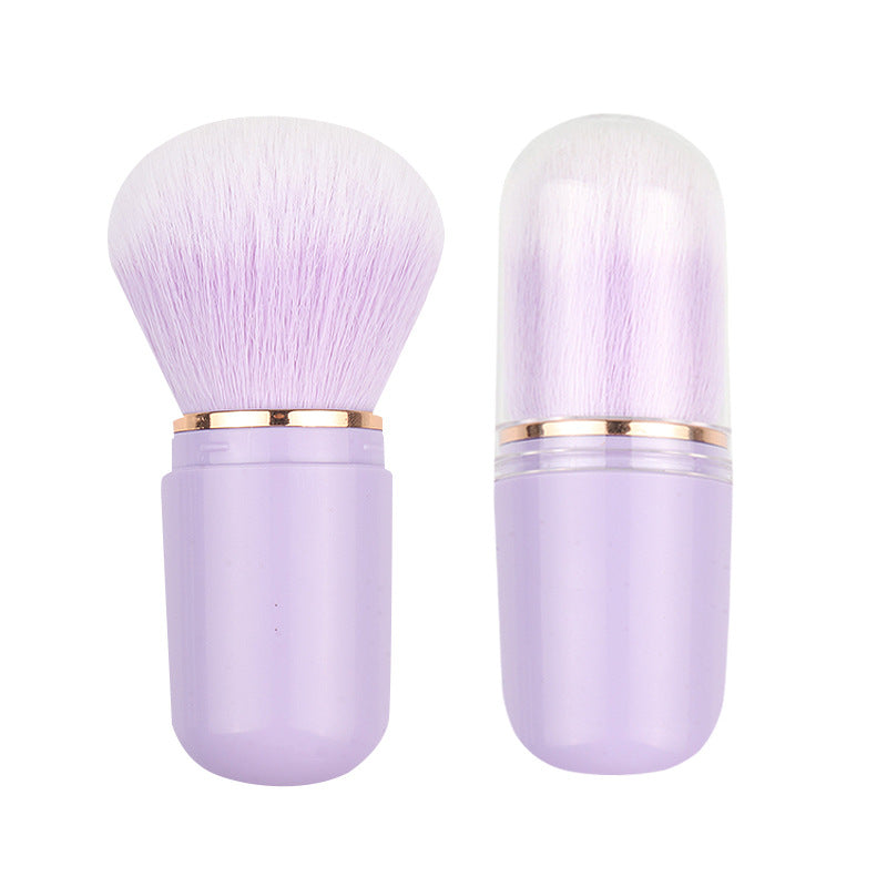 Single Brush Retractable Capsule Travel Portable Makeup Brushes Accessories