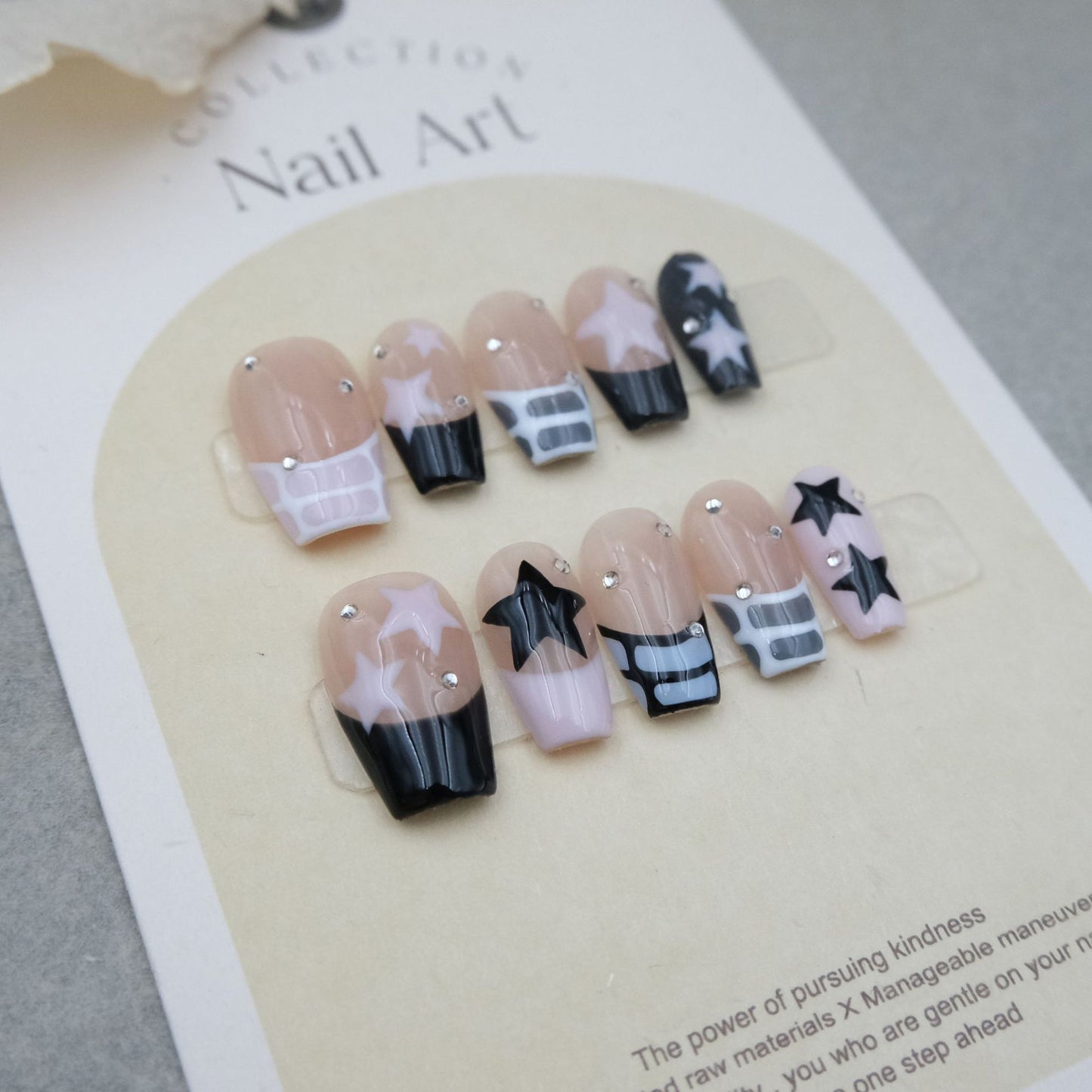 Handmade Manicure Wear Cartoon Cute French Nail Stickers