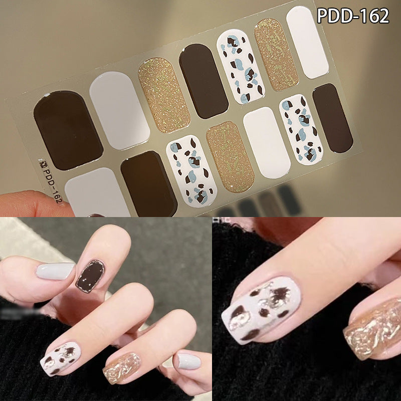 Love Waterproof Durable Applique Finished Patch Nail Art