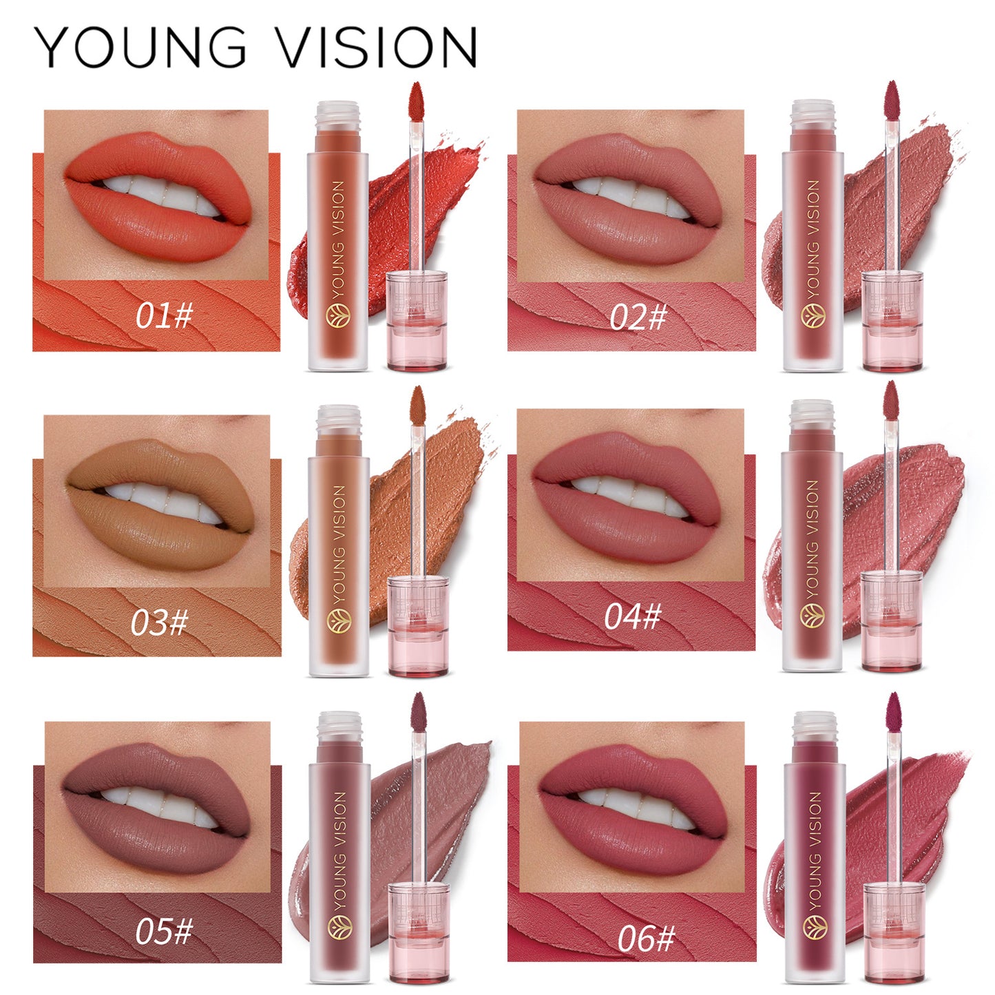 Stain On Cup Colors Optional Liquid Lip Glosses