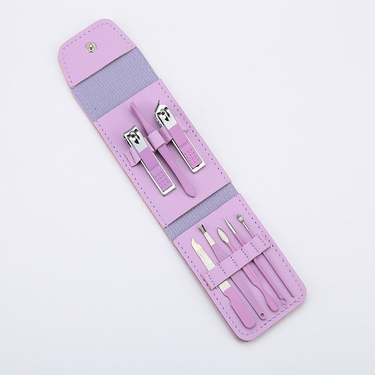 Ensemble d'outils pour les ongles imprimables avec ciseaux et coupe-ongles pliables