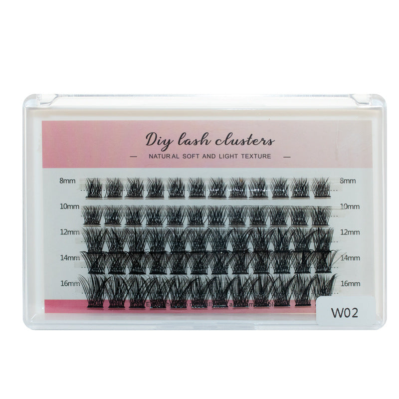 Eyelashes Single Mixed Large Capacity Cluster False Lashes