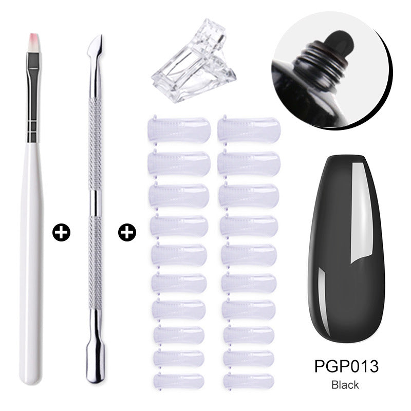 Beauty Crystal Extended Glue Suit Quick Nail Tool Set