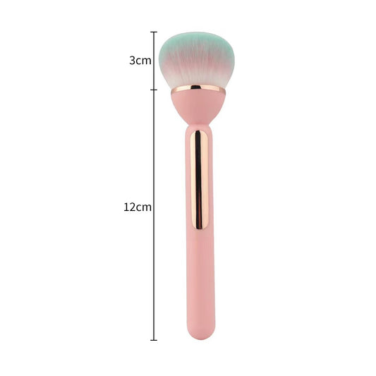 Straight Lotus Brush Aura Essence Blush Artificial Fiber Plastic Makeup Accessories