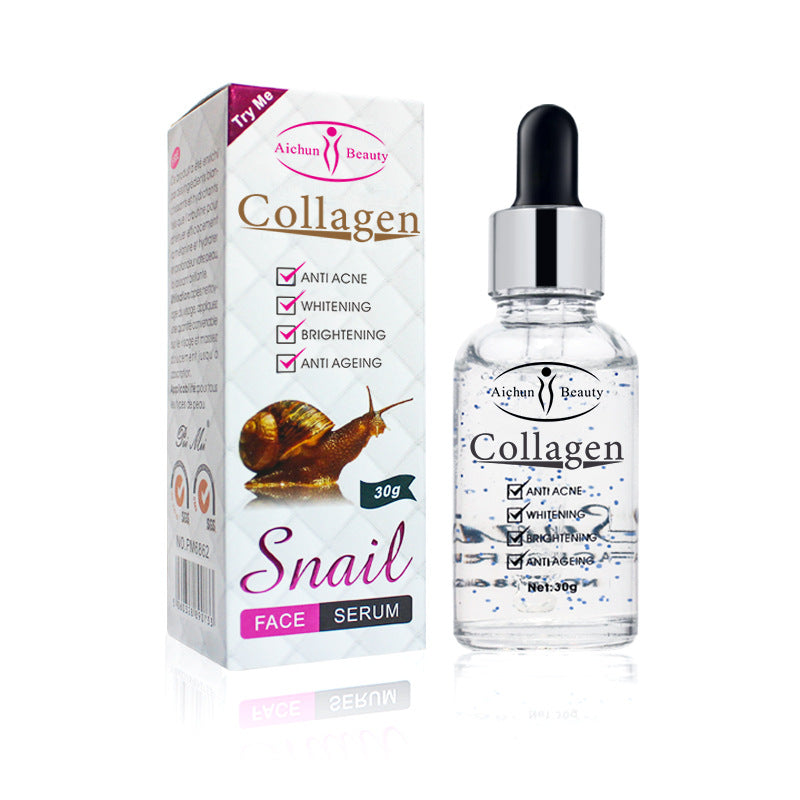 Snail Collagen Solution Facial Nourishing Brightening Face Care