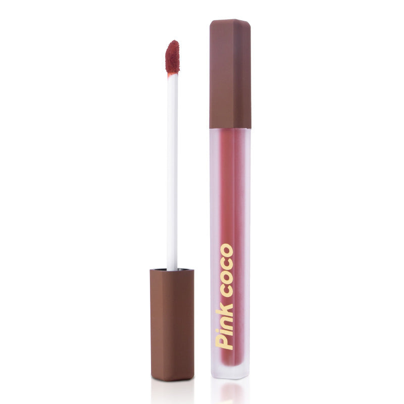 Satin Pink Mist Lacquer Rich Color Long-lasting Soft Lip Glosses