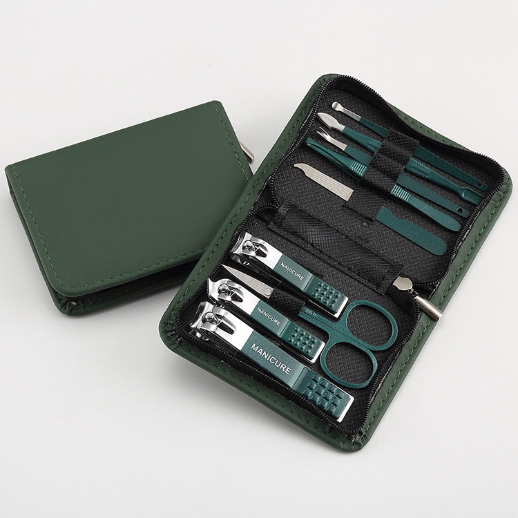 Ensemble d'outils pour les ongles imprimables avec ciseaux et coupe-ongles pliables