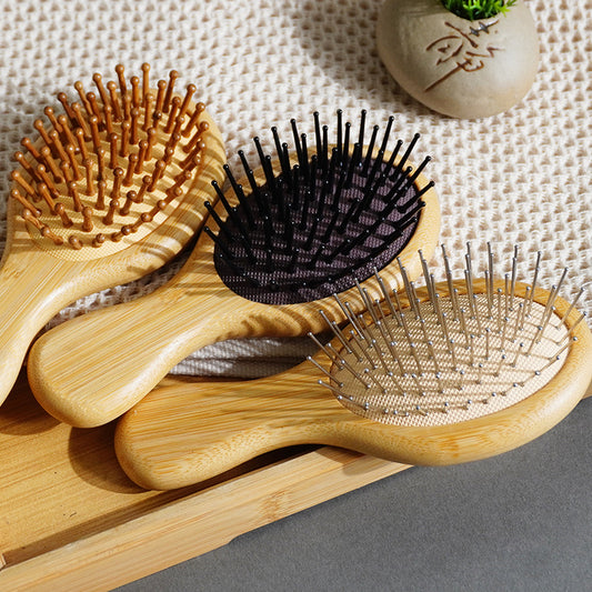 Coussin de massage pour la santé du cuir chevelu Brosses et peignes à cheveux avec aiguilles en acier