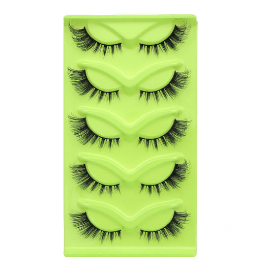 Faux cils obliques volants d'une seule pièce de la série Natural Fox