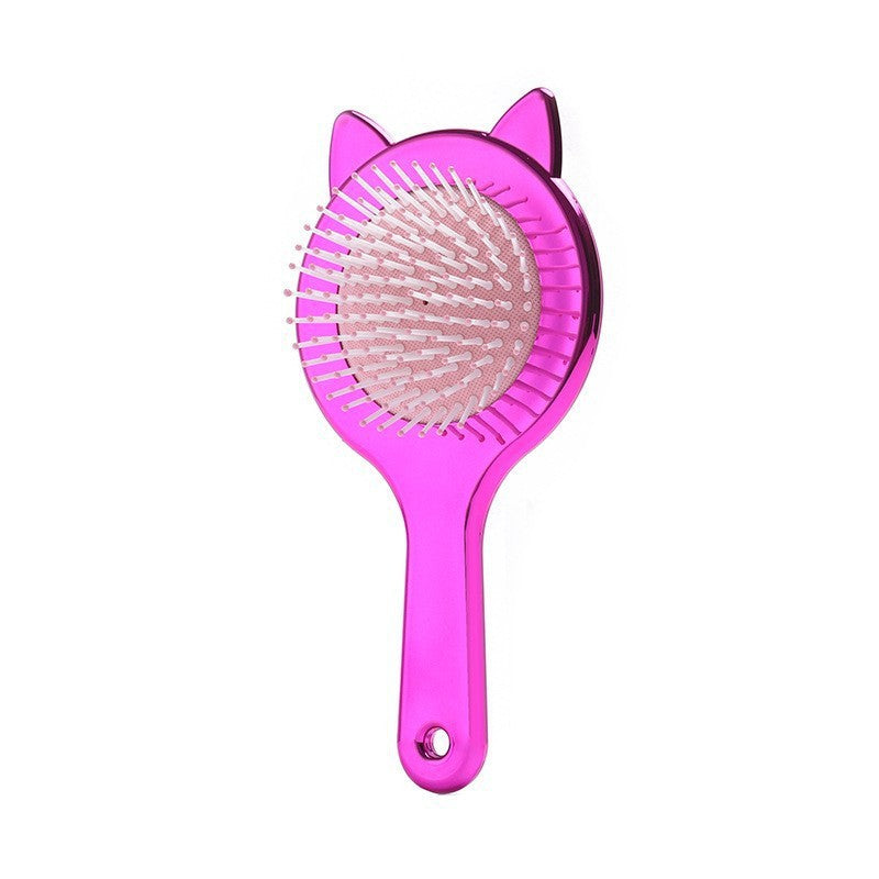 Brosses et peignes à cheveux portables pour cuir chevelu avec dessin animé mignon pour airbag