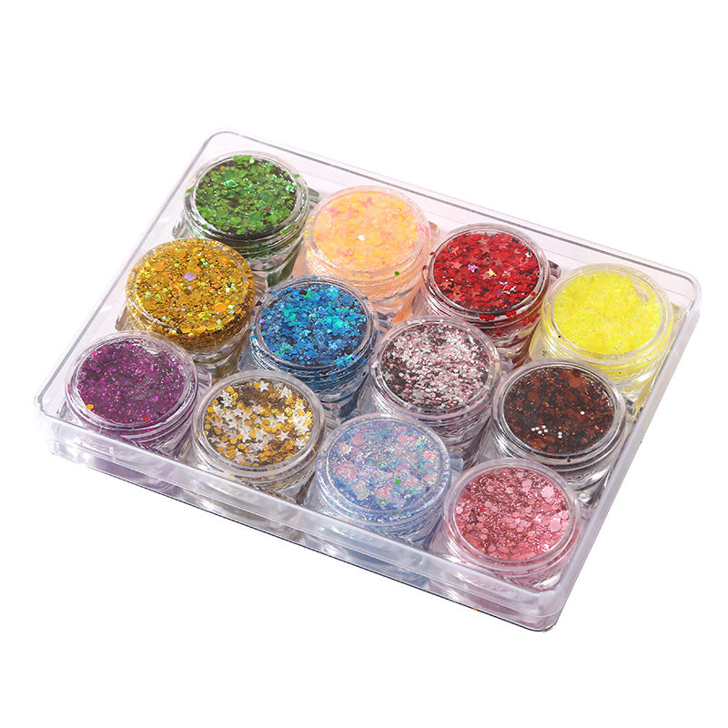 Pack Paillettes Gel Ombre à Paupières Brillant pour Enfants