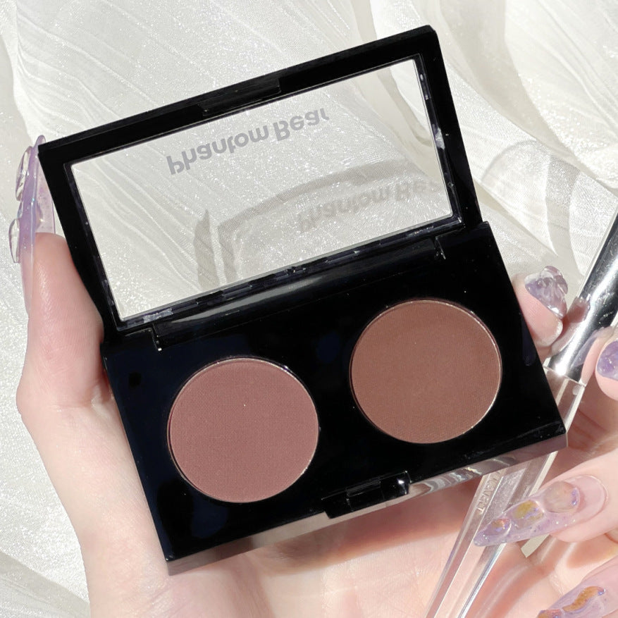 Two-color Shadow Plate Daily Light Earth Color Eyeshadow