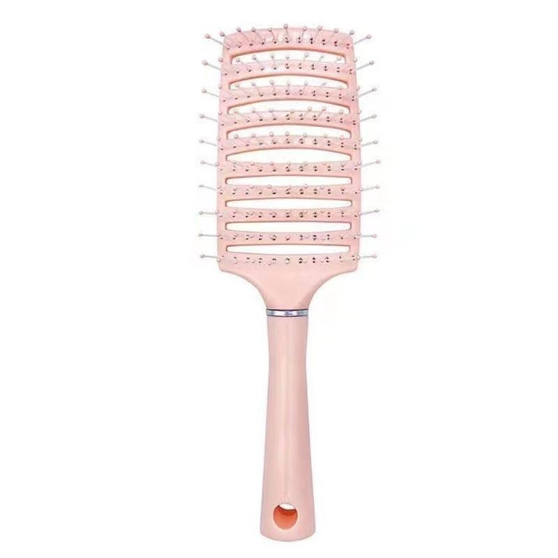 Massage Hairdressing Travel Portable Big Curved Hair Brushes & Combs