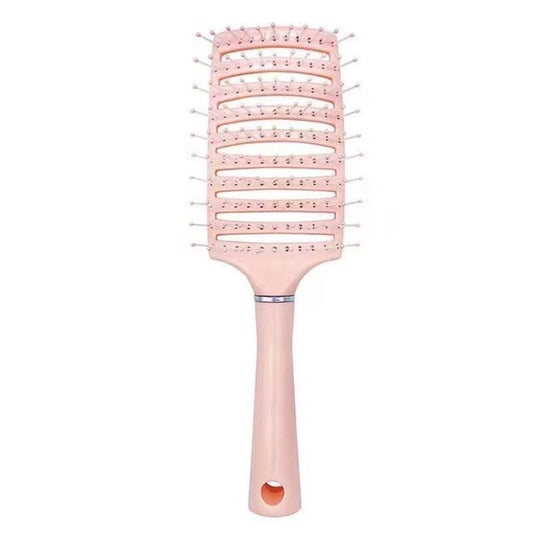 Massage Hairdressing Travel Portable Big Curved Hair Brushes & Combs