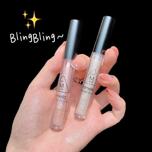 Tears Liquid Shadow Sequins Shiny Crystal Crouching Silkworm Brightening Eyeshadow