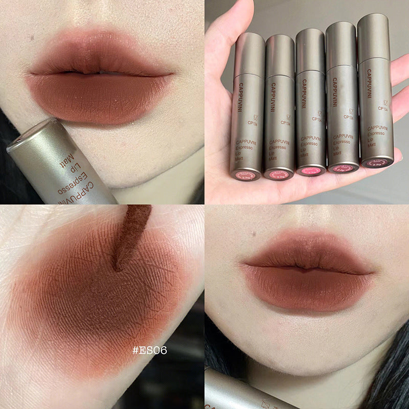 Gloss mat concentré pour les lèvres pour femmes