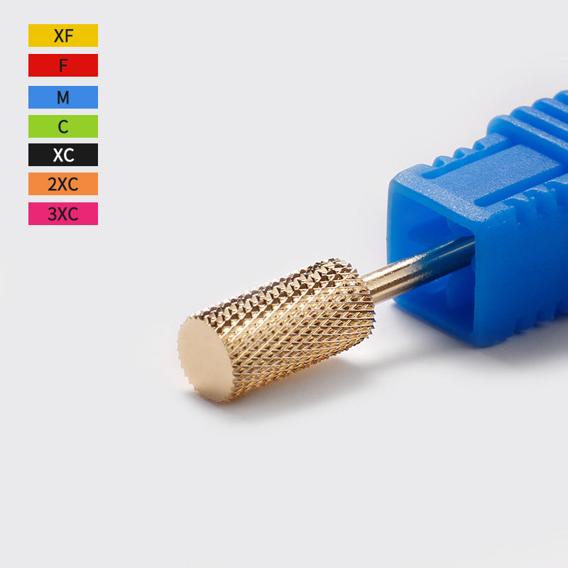 Ensemble d'outils de forage et de clouage en alliage pour machine à tête de meulage en acier