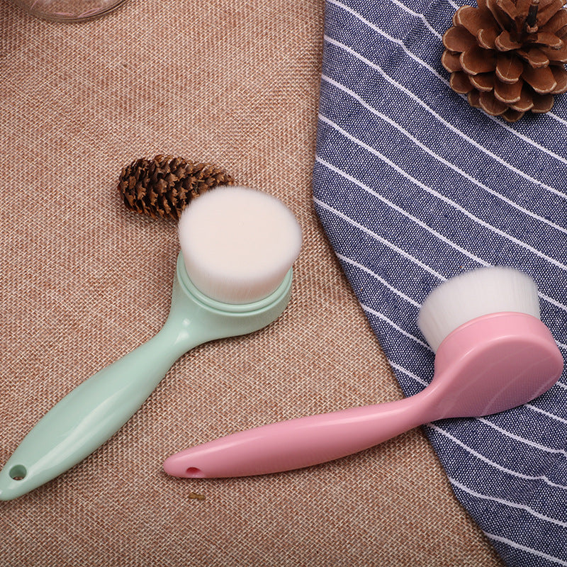 Long Handle Facial Brush Cleaning Beauty Makeup Accessories