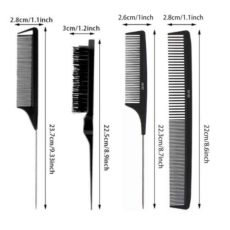 Brosse ronde pour le coiffage des sourcils, brosses et peignes durables pour les cheveux