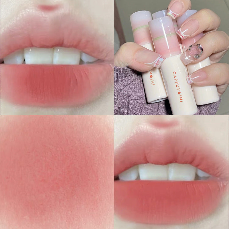 Tube Lacquer Mud Air Feeling White Lip Glosses