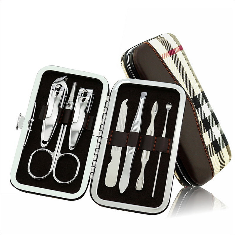 Printed Gift Scissors Clippers Beauty Manicure Nail Tool Set