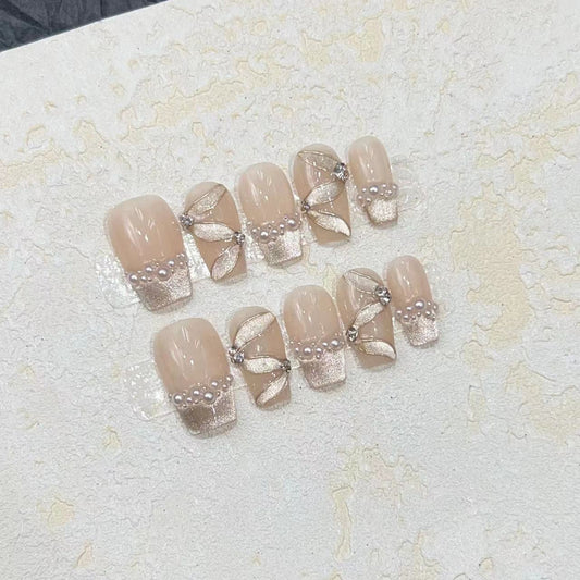 Desire Nail Art français chat nude de style luxueux et abordable