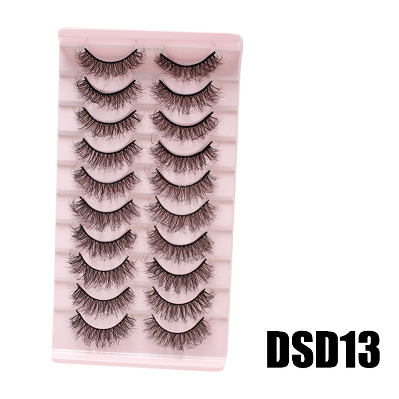 Explosion Style For Suit Thick Natural False Lashes