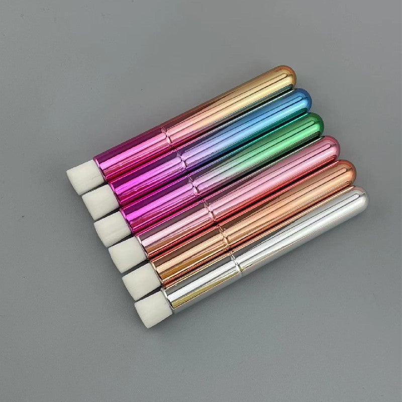 Electroplating Integrated Portable Models Cleaning Brush Nose Makeup Brushes Accessories