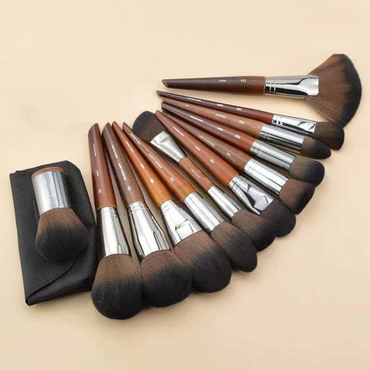 Home Brush Collection Loose Blush Foundation Blooming Makeup Brushes Accessories