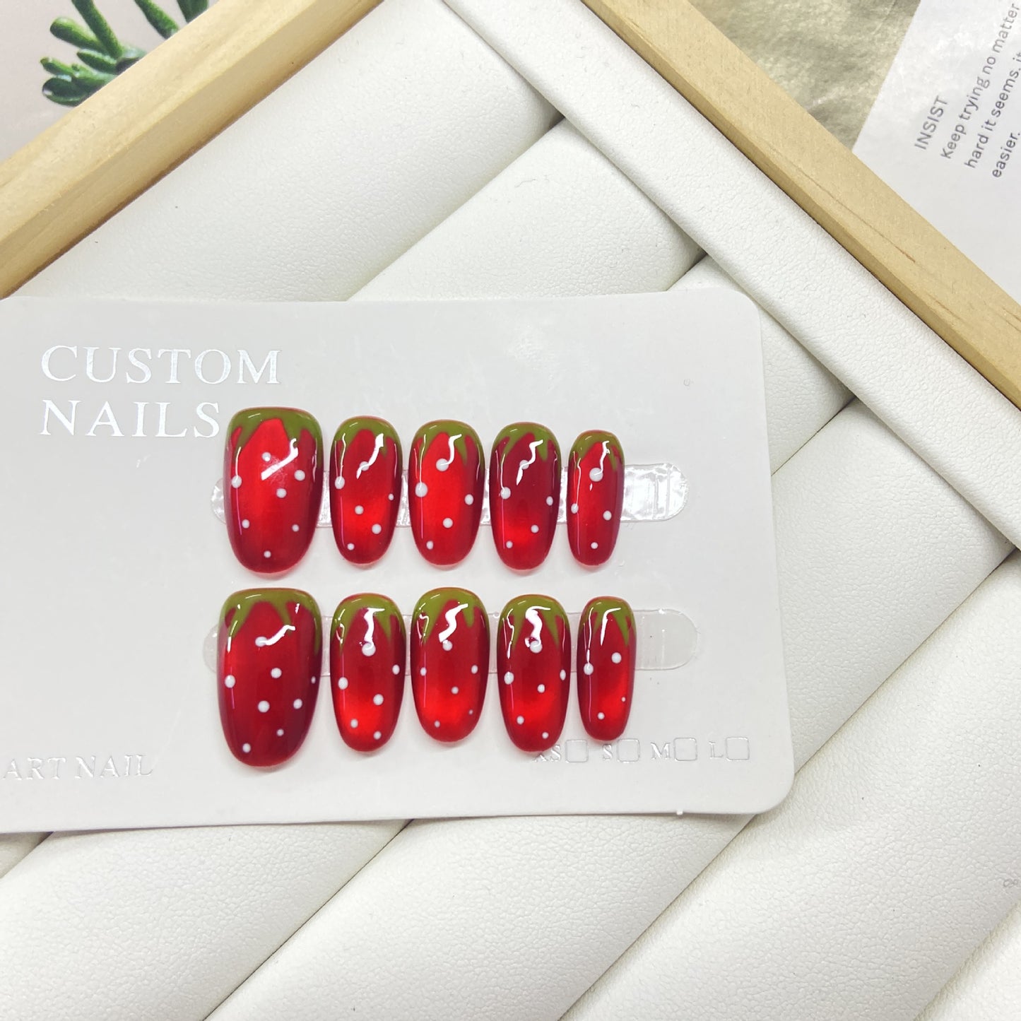 Handmade Wear Armor Light Luxury Temperament Nail Stickers