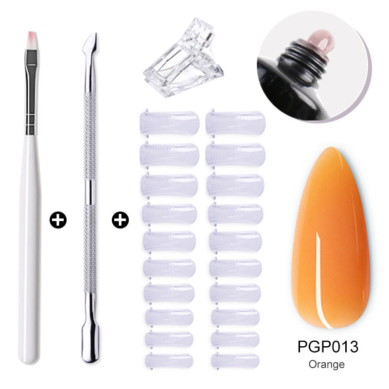 Beauty Crystal Extended Glue Suit Quick Nail Tool Set