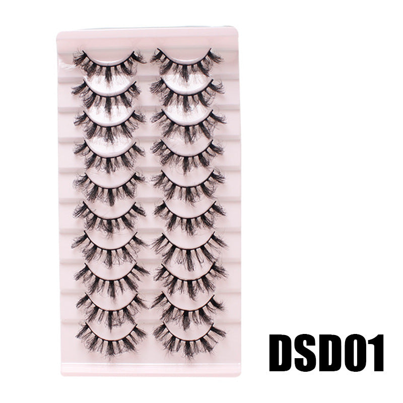 Explosion Style For Suit Thick Natural False Lashes