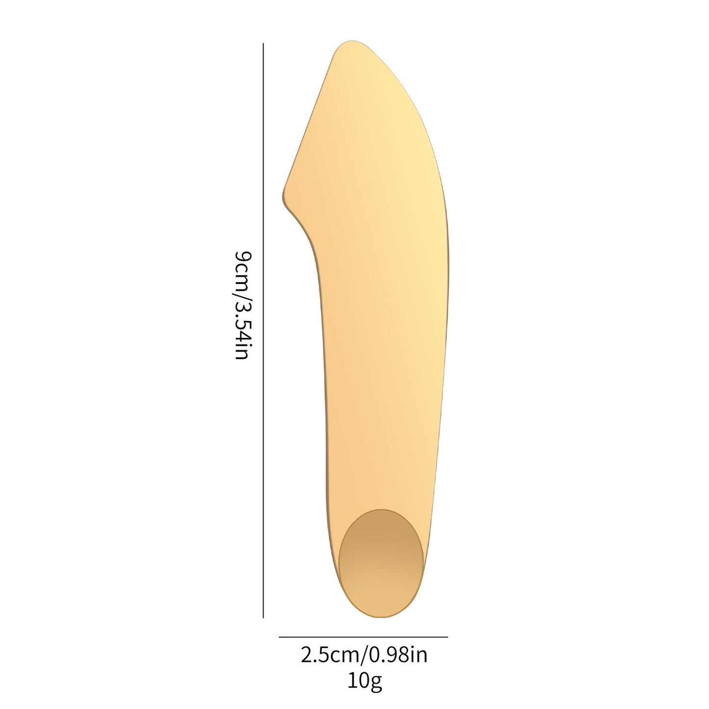 Ensemble d'outils pour ongles liquides avec palette de spatules à double tête et barre de couleurs en acier