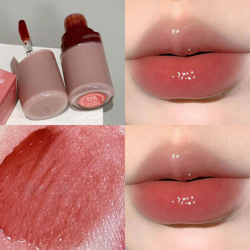 Brillants à lèvres longue tenue Wave Dew Mirror Lacquer pour femmes