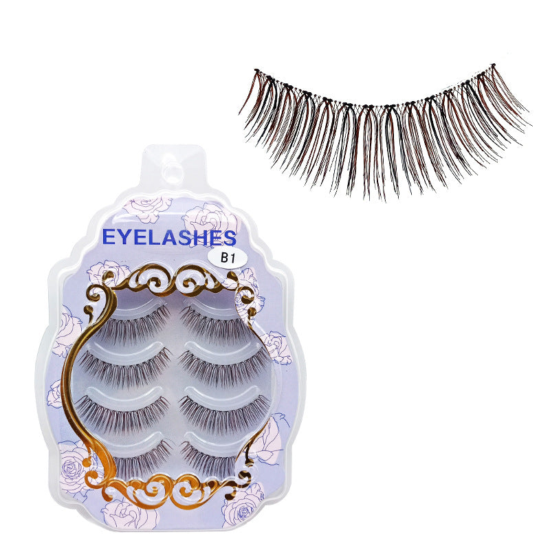 Transparent Fine Stem Little Devil Mixed False Lashes