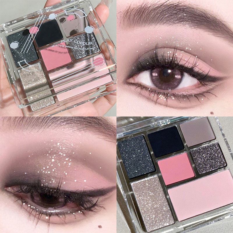 Shadow Plate Combination Highlight Repair Blush Palette Eyeshadow