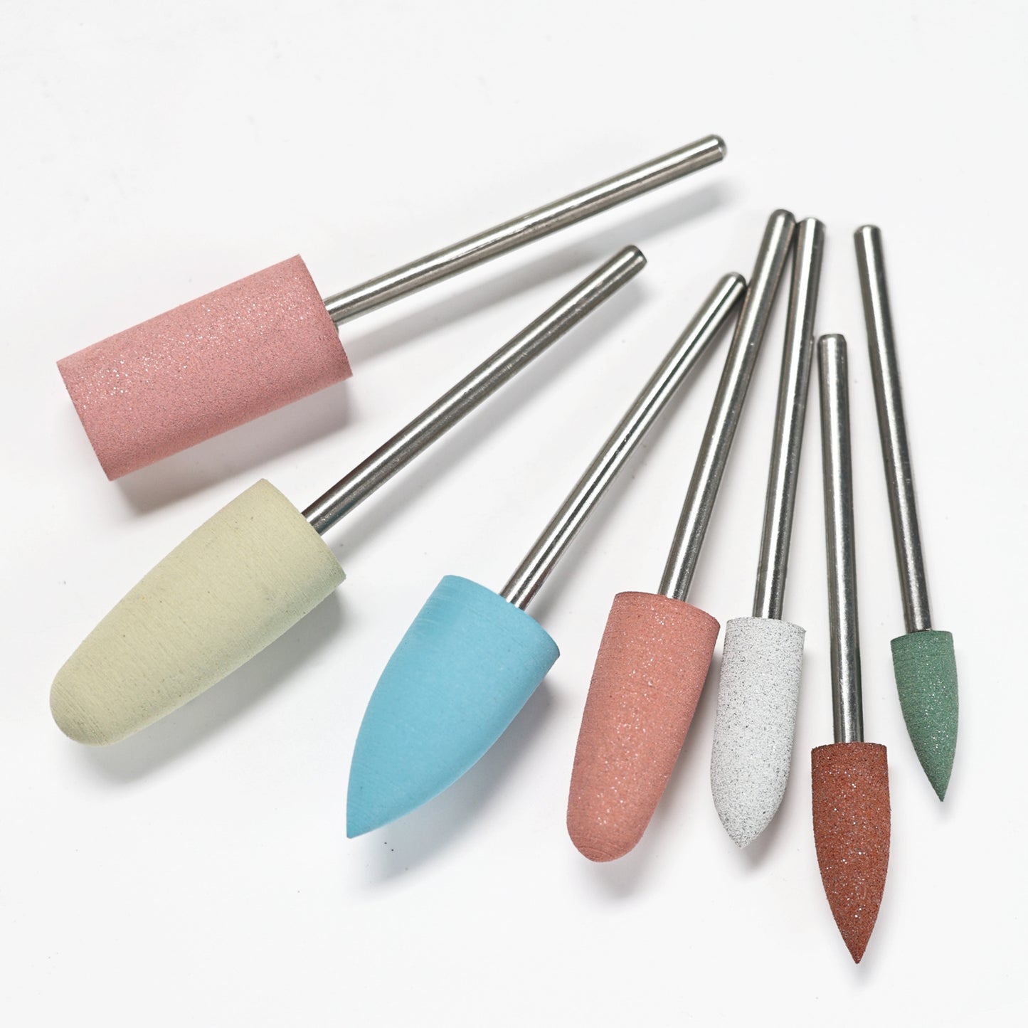 Implement Grinding Head Suit Silicone Polishing Nail Tool Set