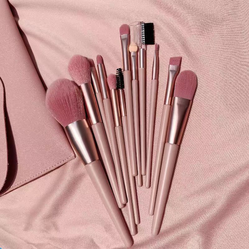 Soft Fiber Brush Nude Powder Beauty Makeup Brushes Accessories