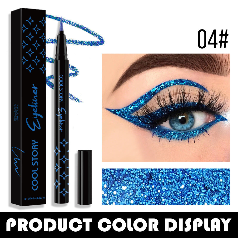 Eyeliner liquide brillant longue tenue Pearl Flash